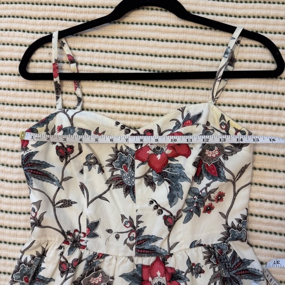 Floral Linen/Cotton Loft Summer Dress - Picture 4 of 6